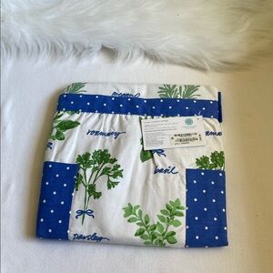 Martha Stewart Hand Picked Herbs Apron 100% Cotton Brand New With tags.